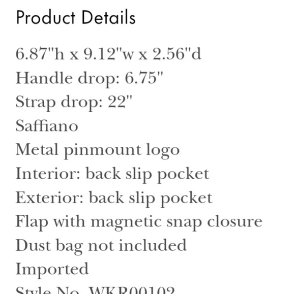 Kate Spade Carson Convertible Crossbody - Picture 7 of 7